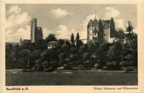 Saalfeld - Hoher Schwarm und Kitzerstein -300394