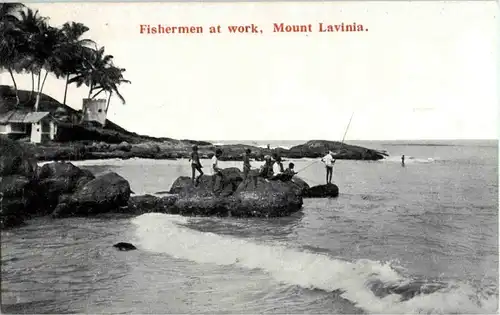 Mount Lavinia - Fishermen at work -30094