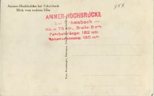 Ammer Hochbrücke bei Echelsbach -36388