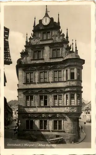 Gernsbach im Murgtal - Altes Rathaus -36260