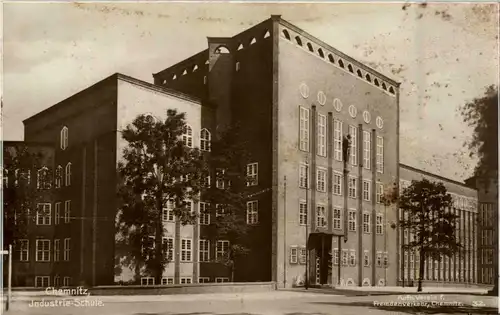 Chemnitz - Industrie Schule -36534