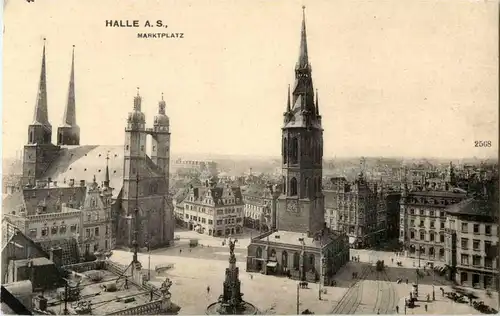 Halle - Marktplatz -36714