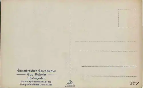 Postdampfer Cap Polonio -31196