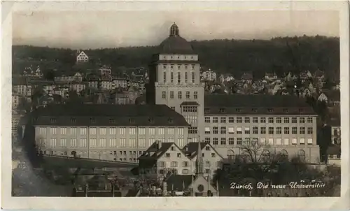 Zürich - Die neue Universität -31386