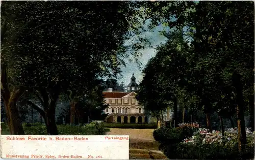 Baden-Baden - Schloss Favorite -32584