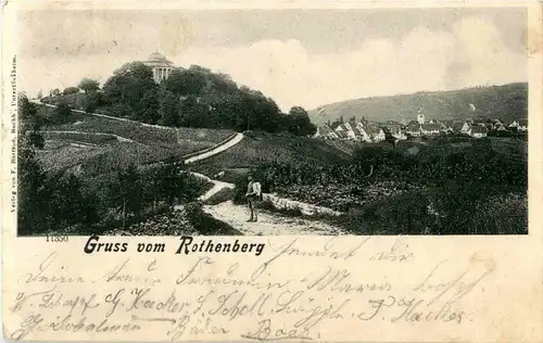 Gruss vom Rothenberg - Untertürkheim -32658