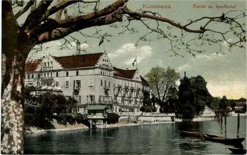 Konstanz - Partie mit Inselhotel -32722