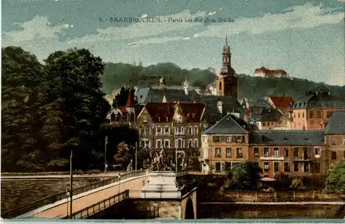 Saarbrücken - Partie bei der alten Brücke -31872