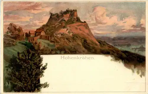 Hohenkrähen - Litho -32610