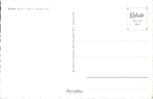 Düren - Neue Annakirche -36444