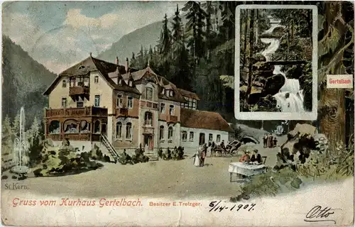 Gruss vom Kurhaus Gertelbach -33034