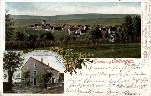 Gruss aus Ötlingen - Gasthaus zum Ochsen -33134