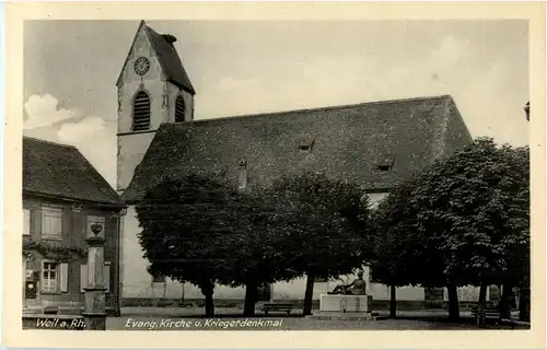 Weil am Rhein - Evangelische Kirche -33452