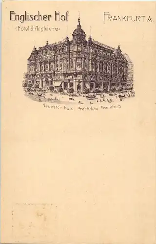Frankfurt - Hotel Englischer Hof -32210