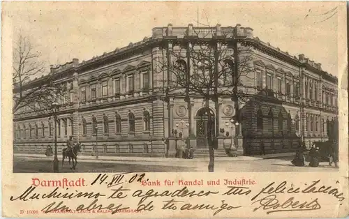 Darmstadt - Bank für Handel und Industrie -32202