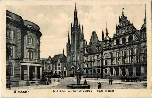 Wiesbaden - Schlossplatz -32454