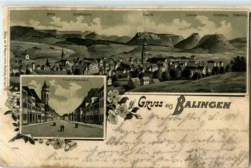 Gruss aus Balingen - Litho -32604