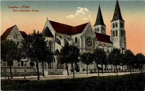 Landau - Neue katholische Kirche -32580