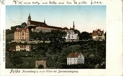 Fulda - Frauenberg und neue Villen -33812