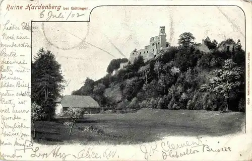 Göttingen - Ruine Hardenberg -33924