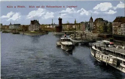 Köln - Hafenanlagen -34476