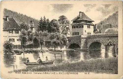 Hirsau - Nagoldbrücke -33046