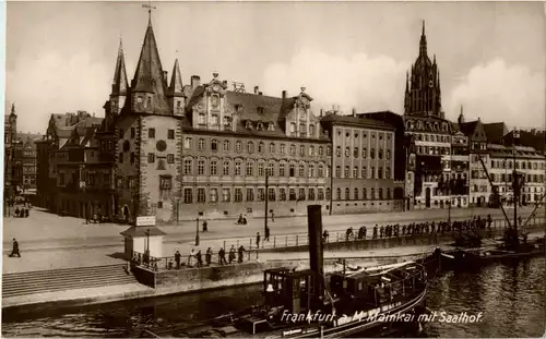 Frankfurt - Mainkai mit saalhof -32140