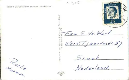 Gandersheim - Marktplatz -33890