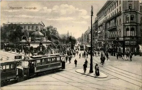 Hannover - Georgstrasse - Strassenbahn -33728