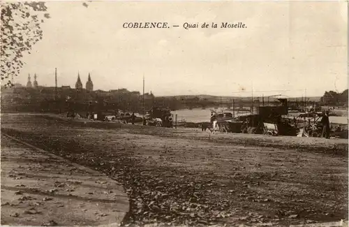 Koblenz - Quai de la Moselle -34722