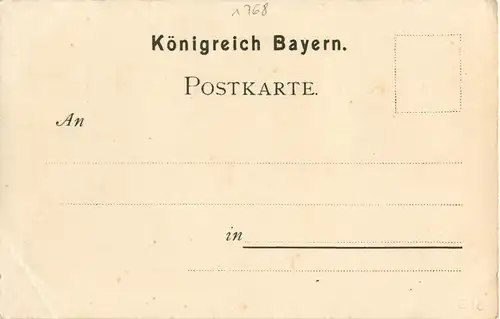 Gruss aus Landau - Litho -32666