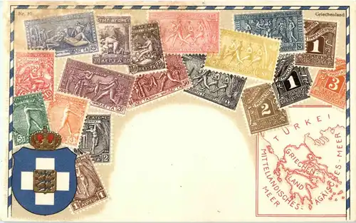 Türkei - Briefmarken - Litho -35512