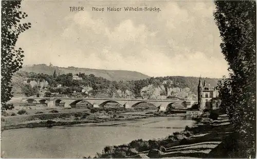 Trier - Neue Kaiser Wilhelm Brücke -34730