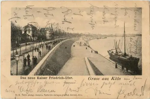 Gruss aus Köln - Das neue Friedrich Ufer -34468