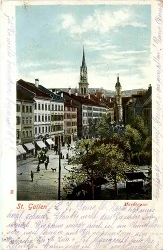 St. Gallen - Marktgasse -201254