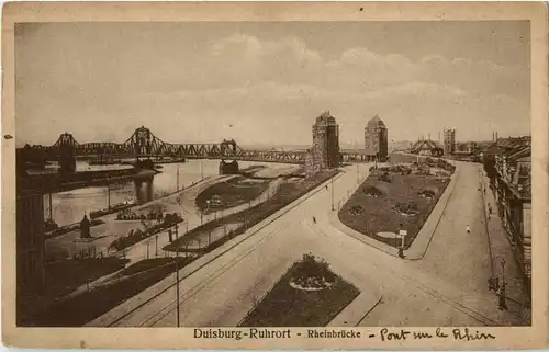 Duisburg - Ruhrort - Rheinbrücke -34330