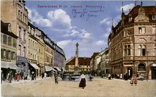Saarbrücken - St. Johann - Marktplatz -36036