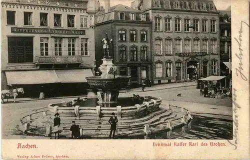 Aachen - Denkmal Karl des Grossen -34760