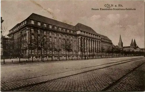 Köln - Neues Eisenbahn Direktions Gebäude -34532