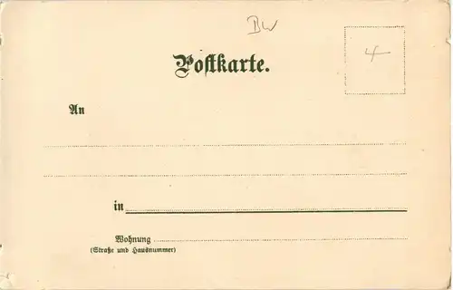 Heidelberg - Künstlerkarte Kley - Litho -35884