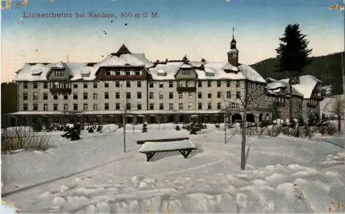 Luisenheim bei Kandern im Winter -36152