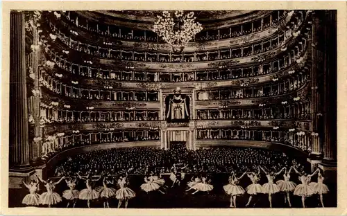 Milano - Interno del Teatro alla Scala -35452