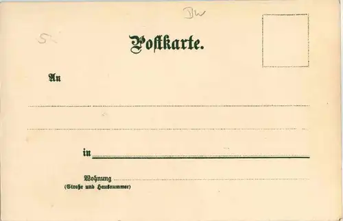 Heidelberg - Künstlerkarte Kley - Litho -35886