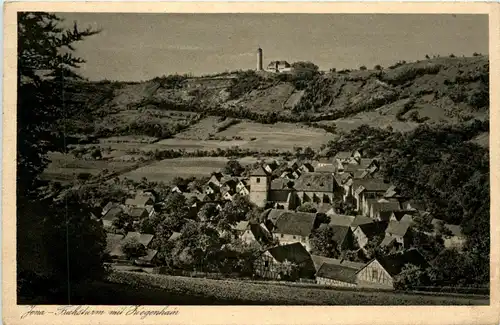 Jena - Hausberg mit Fuchsturm und Ziegenhain -300446