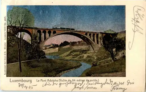 Luxembourg - Lunakarte -35778