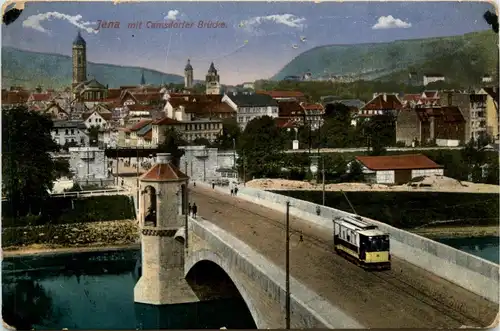 Jena - mit Camsdorfer Brücke -301106