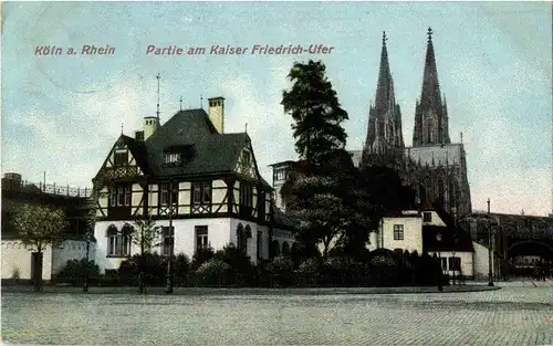 Köln - Partieam Kaiser Friedrich Ufer -35874
