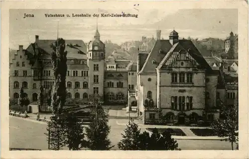 Jena - Volkshaus u. Lesehalle der Karl-Zeiss-Stiftung -301042