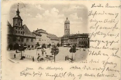 Jena - Am Marktplatz -301122