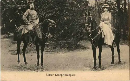 Unser Kronprinzenpaar - Pferde -35572